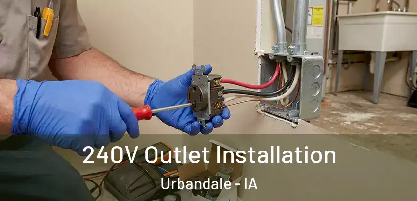 240V Outlet Installation Urbandale - IA