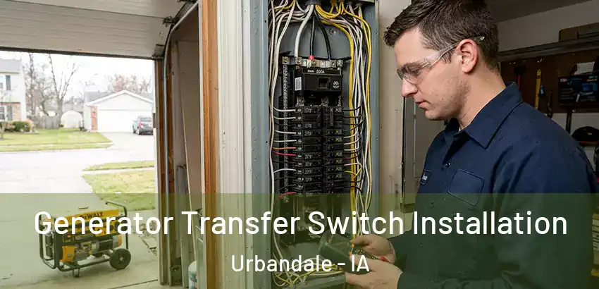 Generator Transfer Switch Installation Urbandale - IA