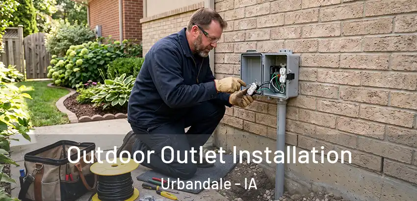 Outdoor Outlet Installation Urbandale - IA
